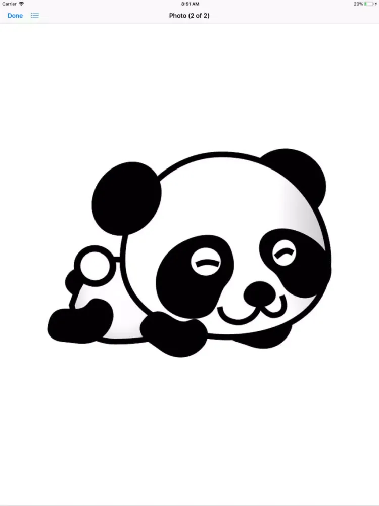 My Panda Sticker Pack iPad 应用截图