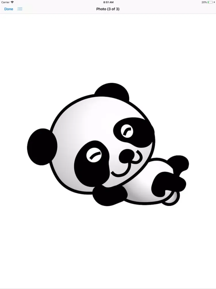My Panda Sticker Pack iPad 应用截图