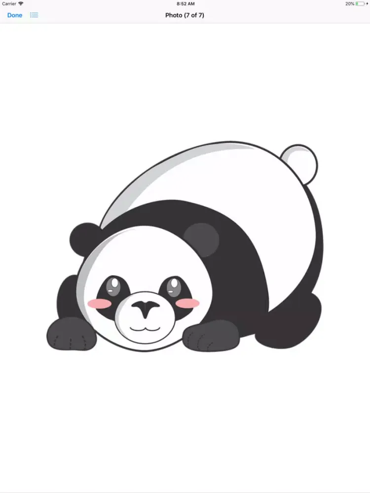 My Panda Sticker Pack iPad 应用截图