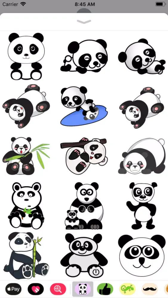 My Panda Sticker Pack应用截图
