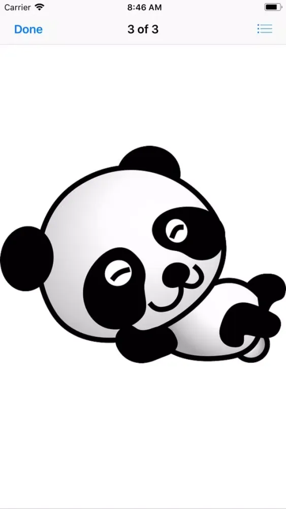 My Panda Sticker Pack应用截图