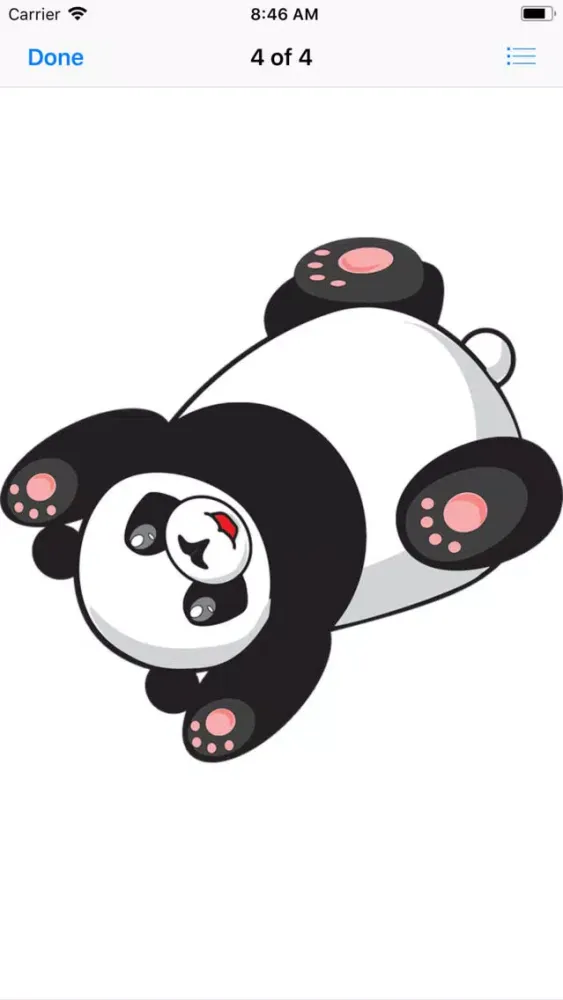 My Panda Sticker Pack应用截图