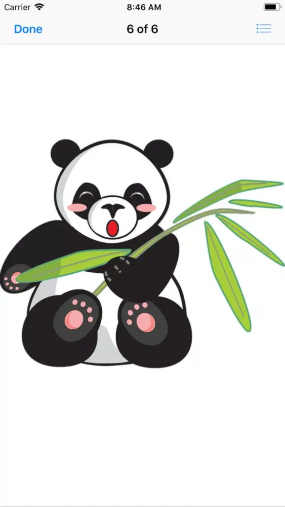 My Panda Sticker Pack应用截图