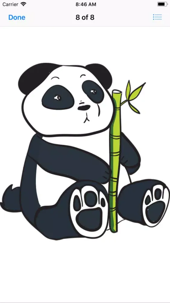 My Panda Sticker Pack应用截图