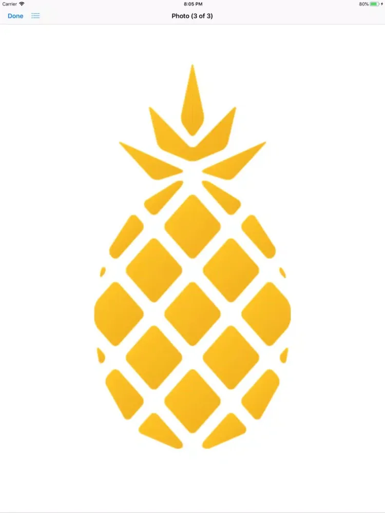 Pineapple Sticker Pack iPad  스크린샷