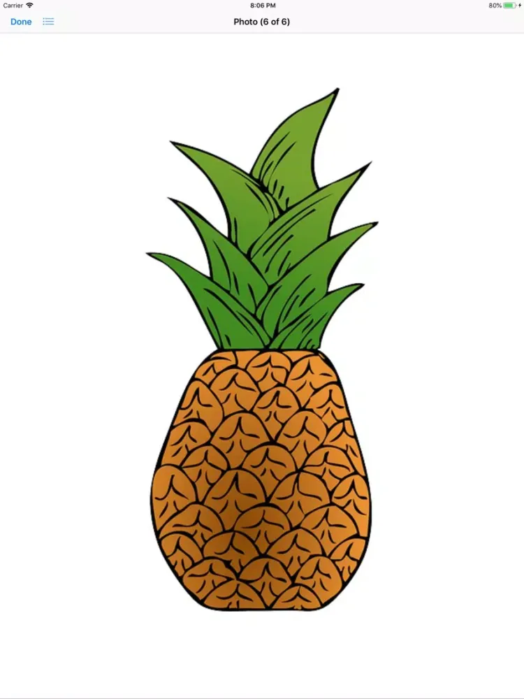 Pineapple Sticker Pack iPad  스크린샷