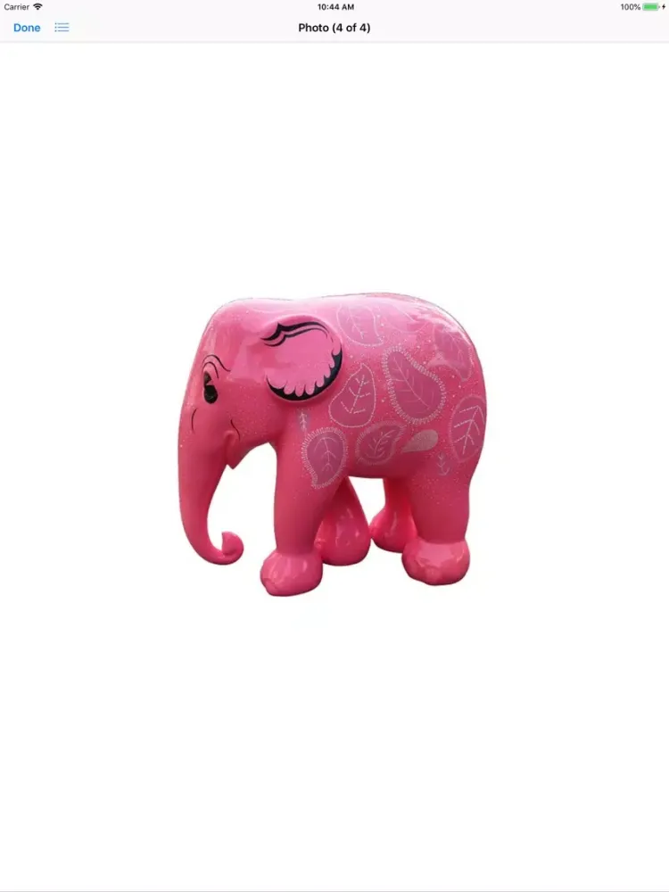 صور Pink Elephant Sticker Pack iPad 