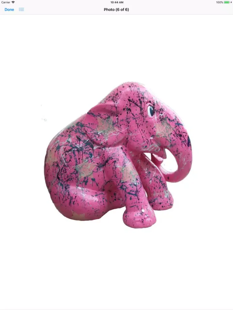 صور Pink Elephant Sticker Pack iPad 
