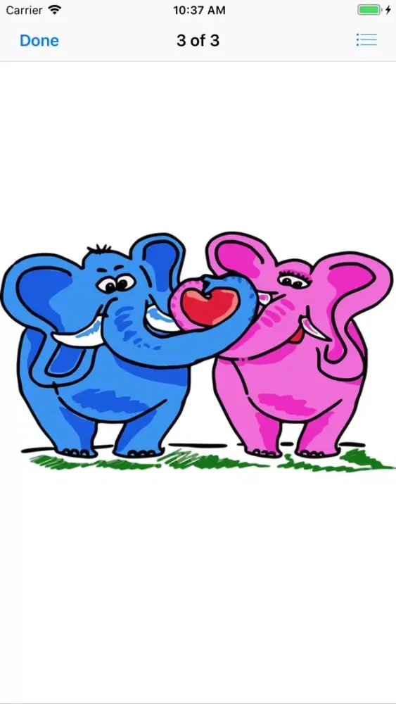 صور Pink Elephant Sticker Pack
