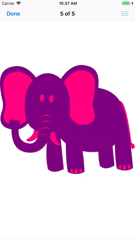 صور Pink Elephant Sticker Pack