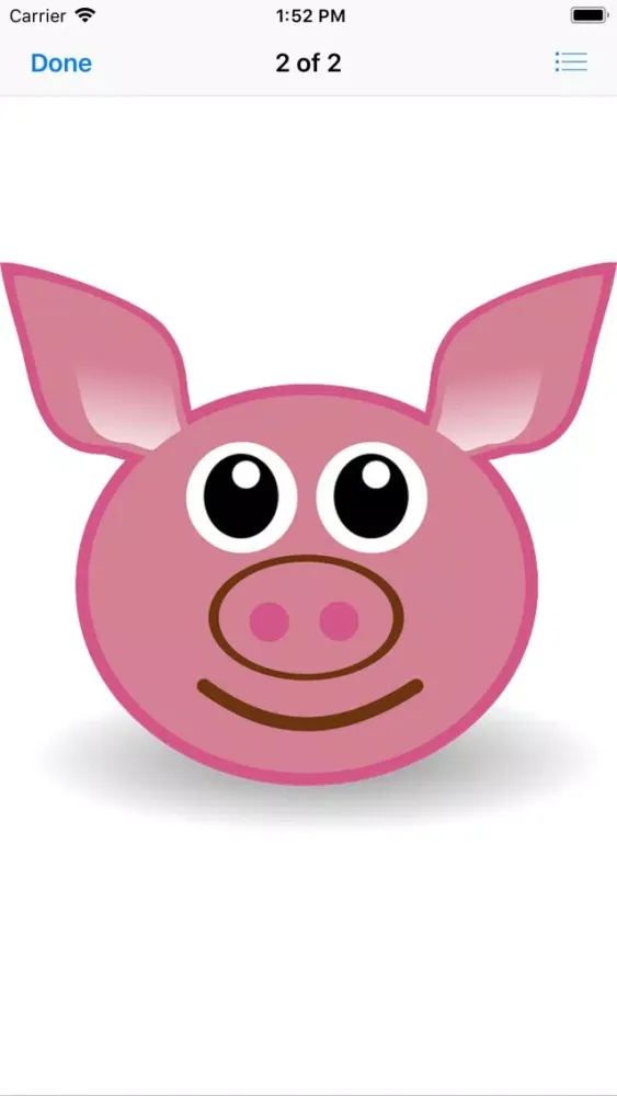 Captures d'écran de Pink Pig Sticker Pack