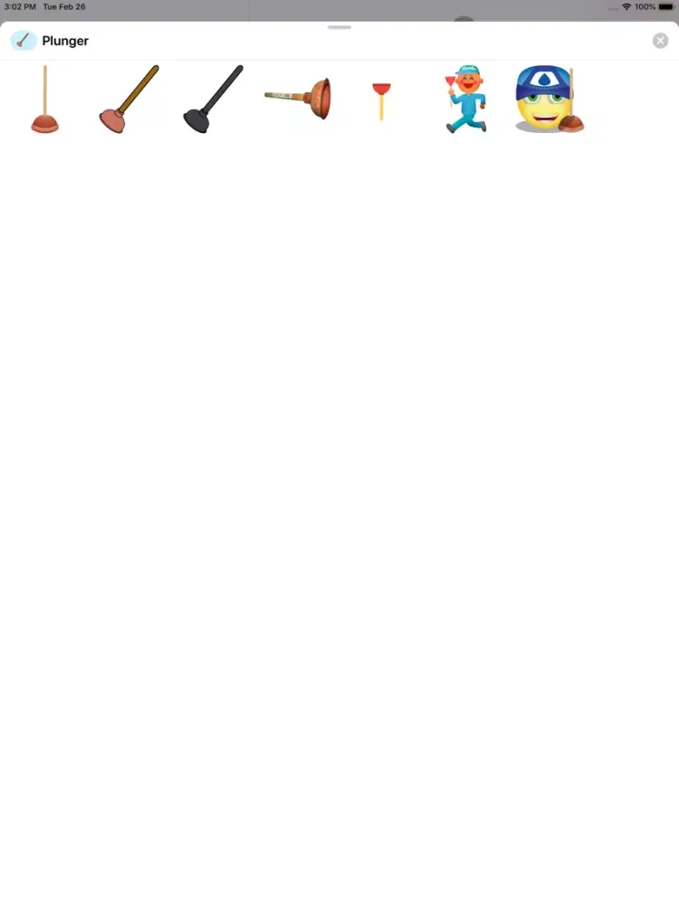 Скриншоты Plunger Stickers iPad 