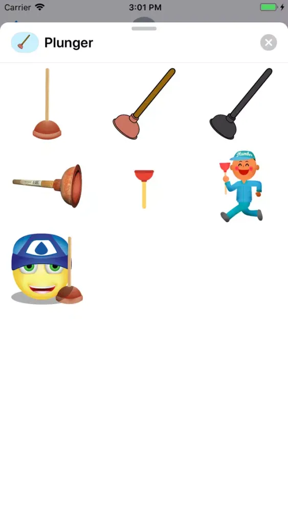 Скриншоты Plunger Stickers