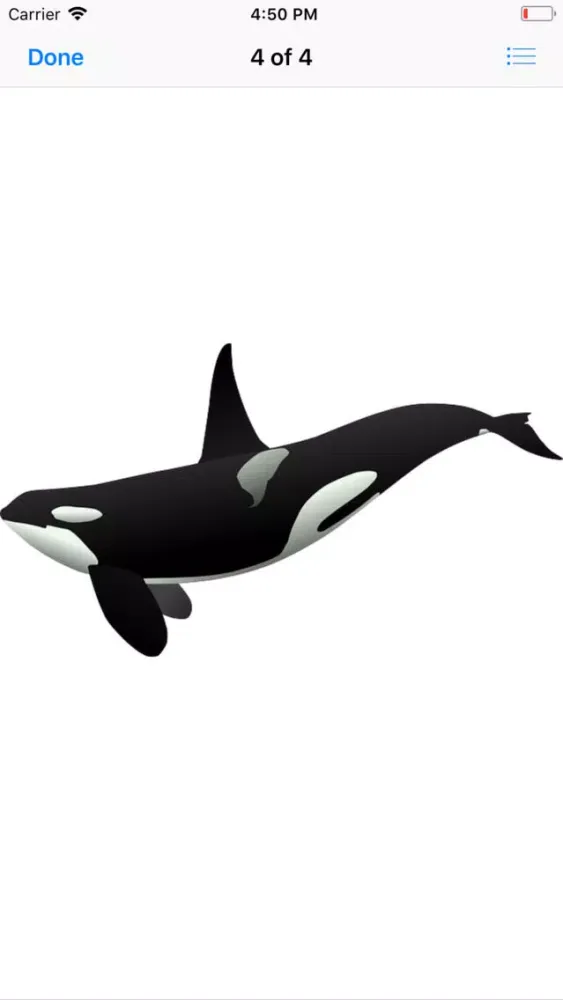 Real Whale Stickers سکرین شاٹس