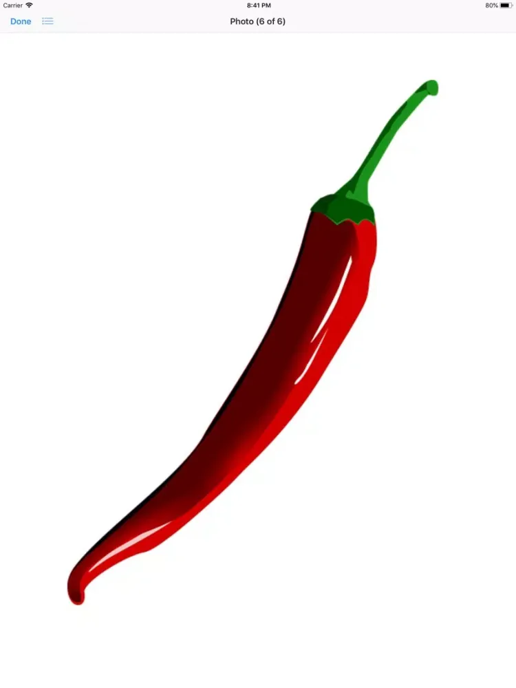 Hot Pepper Stickers iPad  স্ক্রিনশট