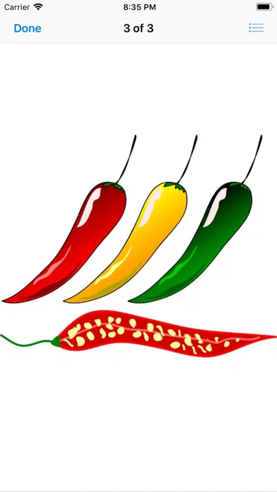 Hot Pepper Stickers স্ক্রিনশট