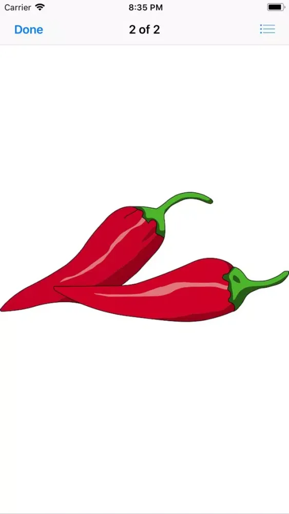 Hot Pepper Stickers স্ক্রিনশট