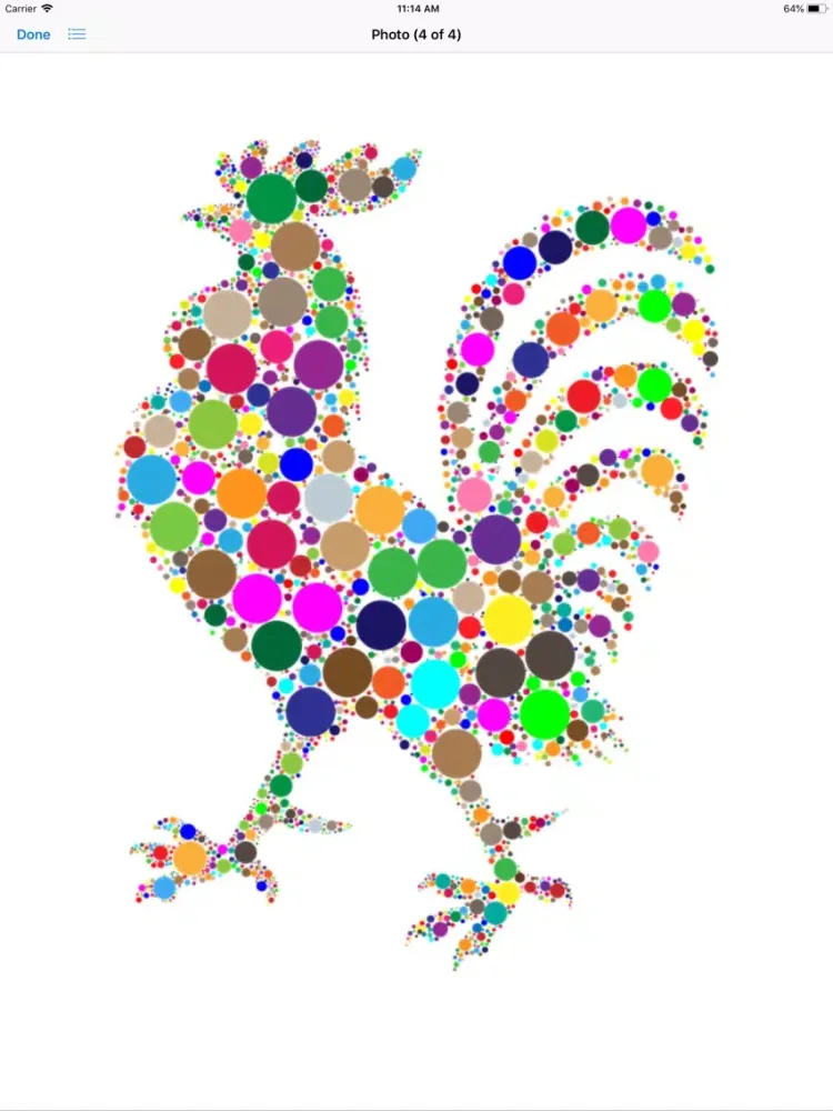 تصاویر Raucous Rooster Stickers iPad 