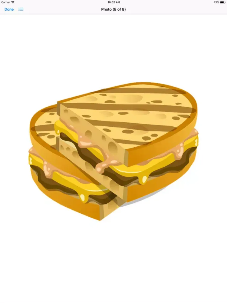 Capturas de pantalla de Scrumptious Sandwich Stickers iPad 