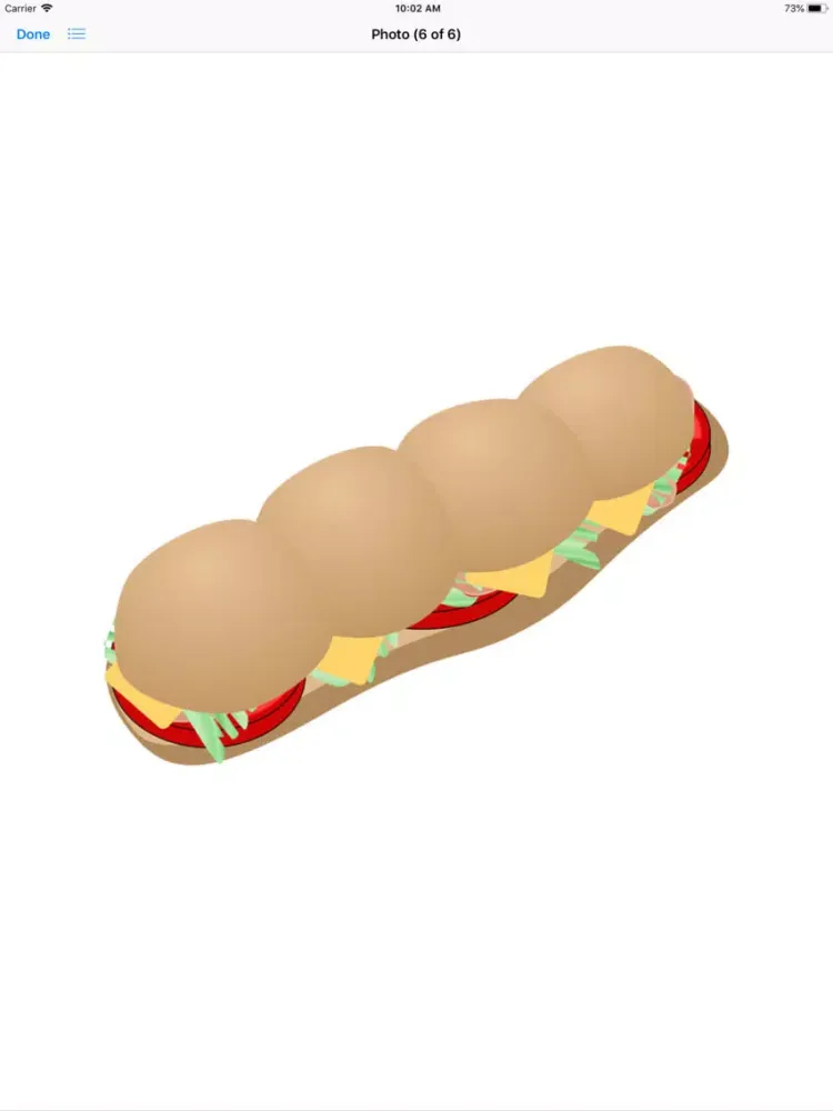 Capturas de pantalla de Scrumptious Sandwich Stickers iPad 
