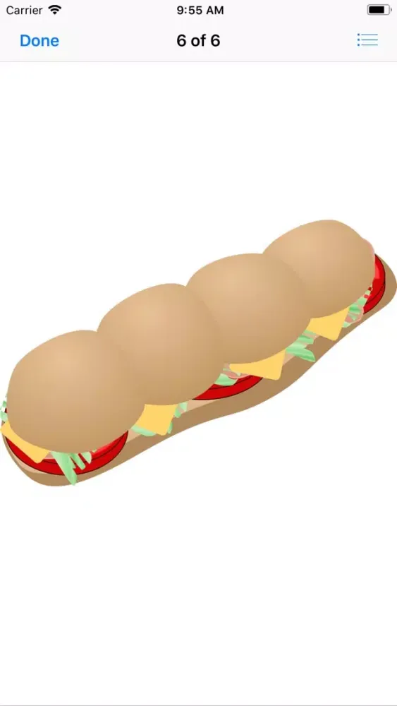 Capturas de pantalla de Scrumptious Sandwich Stickers
