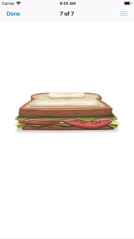 Capturas de pantalla de Scrumptious Sandwich Stickers