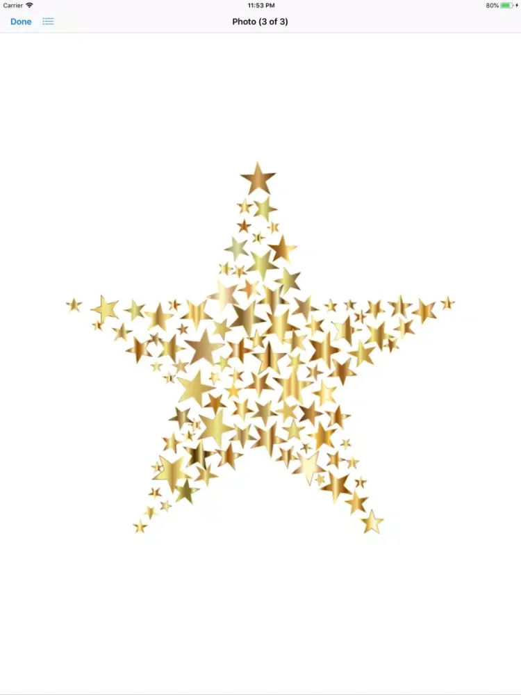 Captures d'écran de Shining Star Sticker Pack iPad 