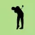 Golf Silhouettes Sticker Pack