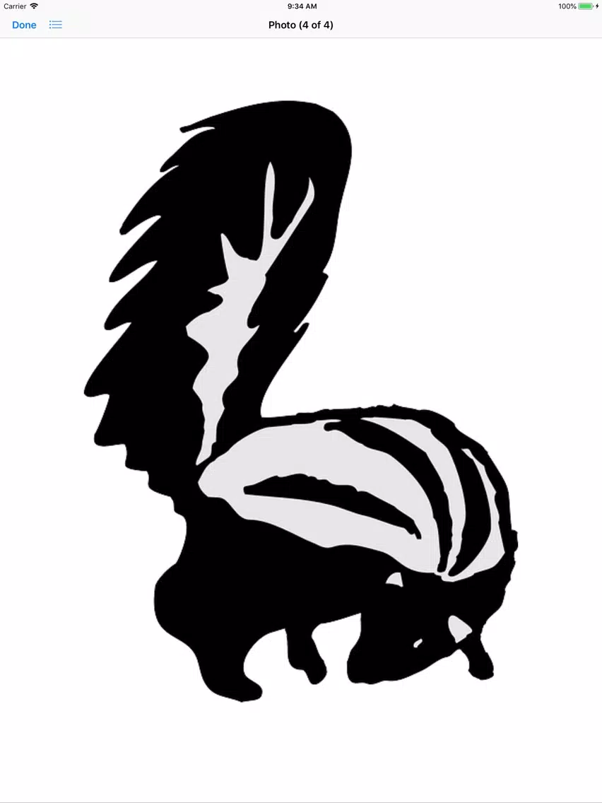 Sweet Skunk Stickers iPad 应用截图
