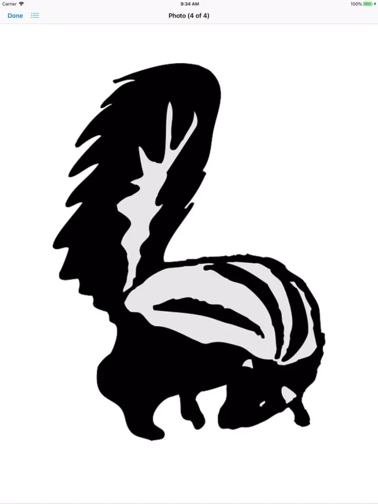 Sweet Skunk Stickers iPad 应用截图