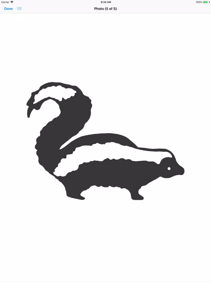 Sweet Skunk Stickers iPad 应用截图