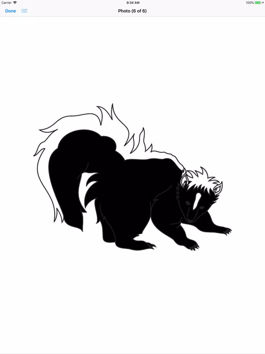Sweet Skunk Stickers iPad 应用截图