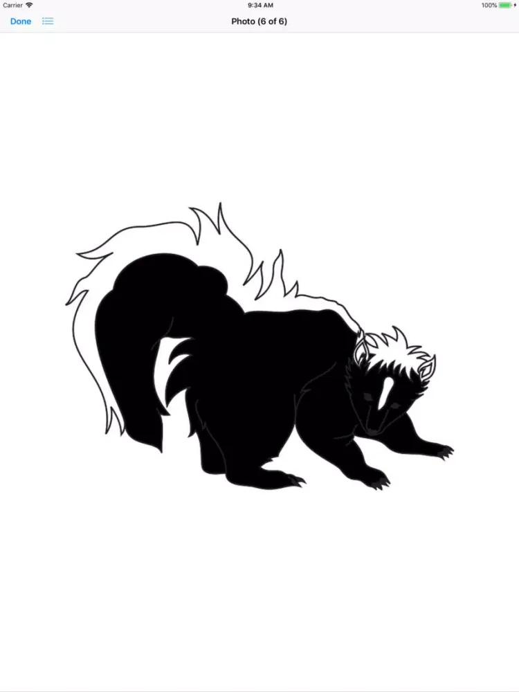 Sweet Skunk Stickers iPad 应用截图