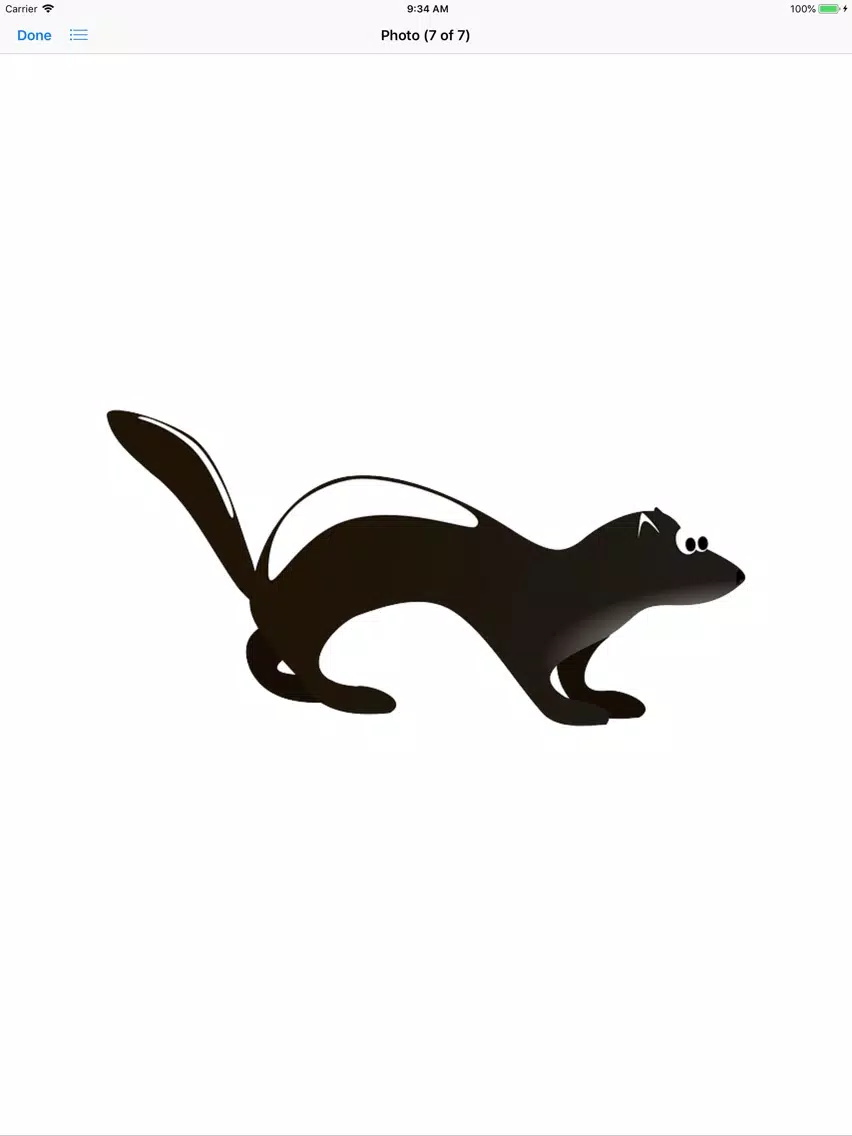 Sweet Skunk Stickers iPad 应用截图
