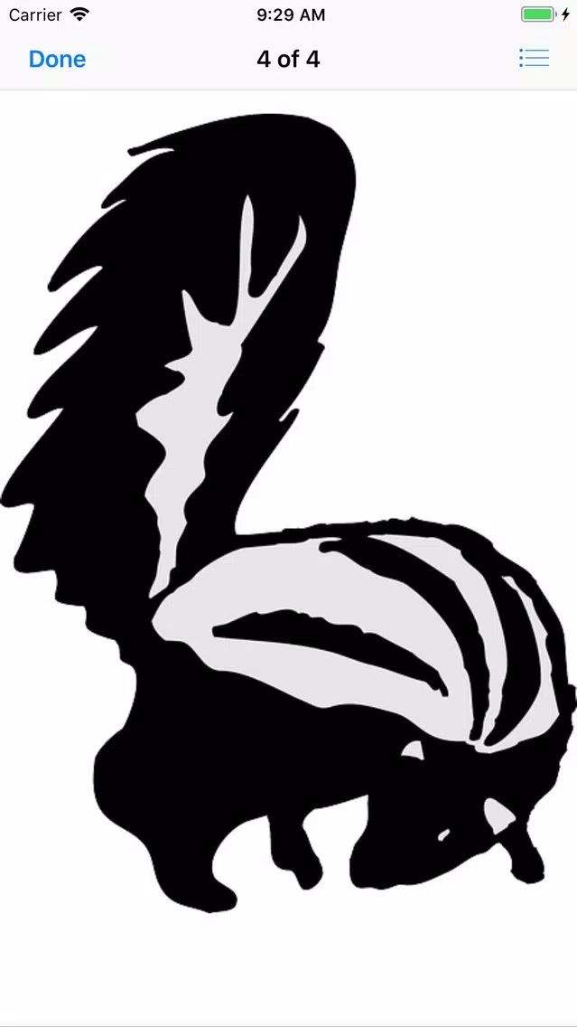 Sweet Skunk Stickers应用截图