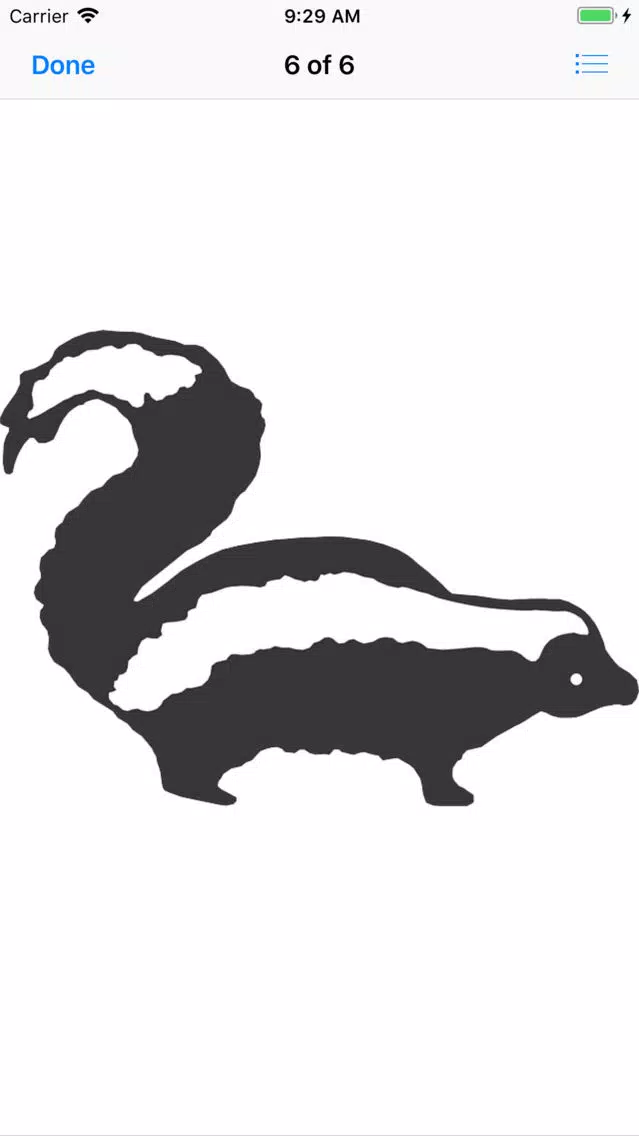 Sweet Skunk Stickers应用截图