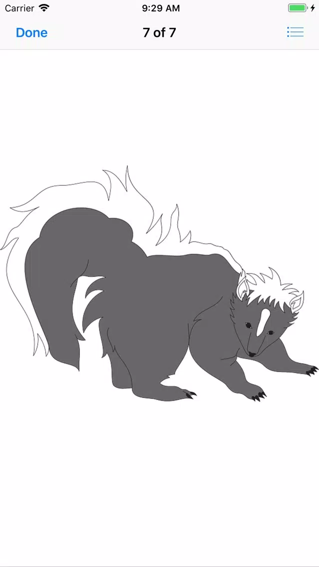 Sweet Skunk Stickers应用截图