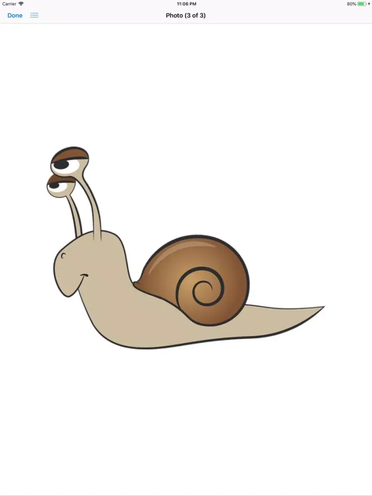 Slow Poke Snail Sticker Pack iPad  স্ক্রিনশট
