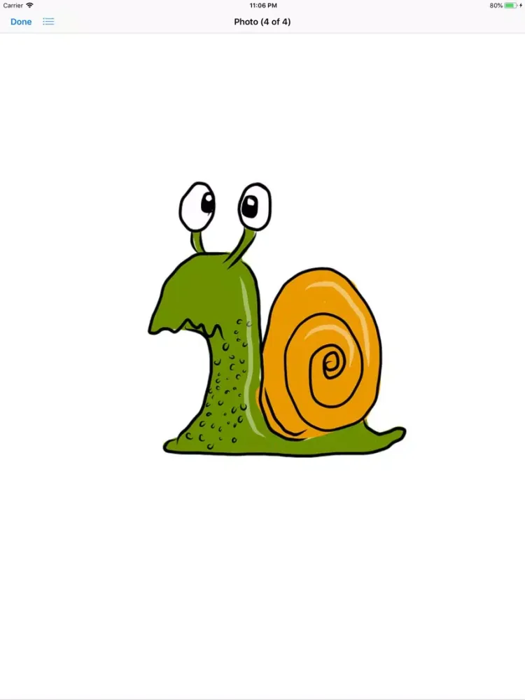 Slow Poke Snail Sticker Pack iPad  স্ক্রিনশট