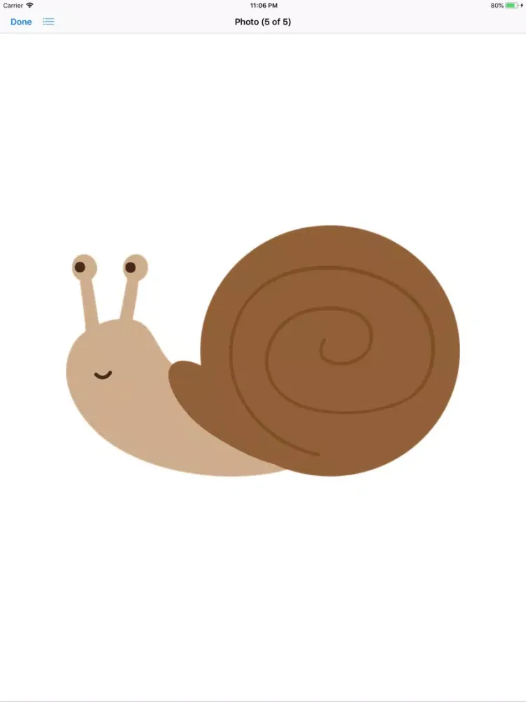 Slow Poke Snail Sticker Pack iPad  স্ক্রিনশট