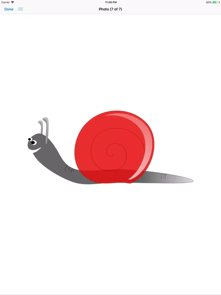 Slow Poke Snail Sticker Pack iPad  স্ক্রিনশট