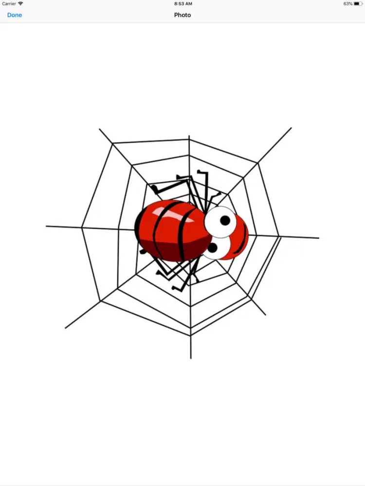 Ảnh chụp màn hình của My Spiderweb Sticker Pack iPad 