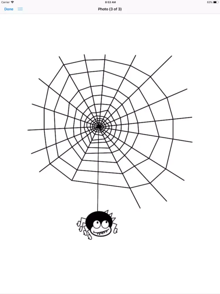 Ảnh chụp màn hình của My Spiderweb Sticker Pack iPad 