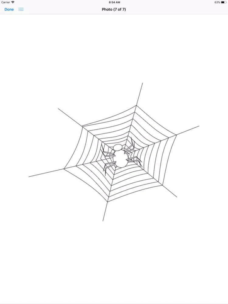Ảnh chụp màn hình của My Spiderweb Sticker Pack iPad 