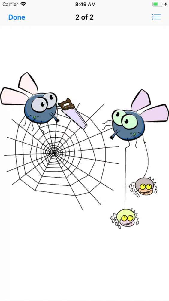 Ảnh chụp màn hình của My Spiderweb Sticker Pack