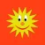 Sunny Sun Stickers