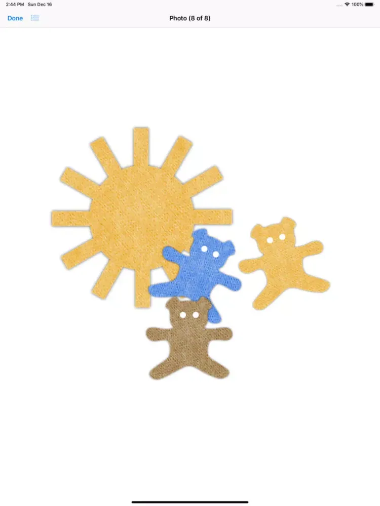 Sunny Sun Stickers iPad  Screenshots