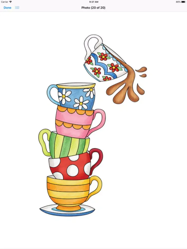 Screenshot di Teacup Sticker Pack iPad 