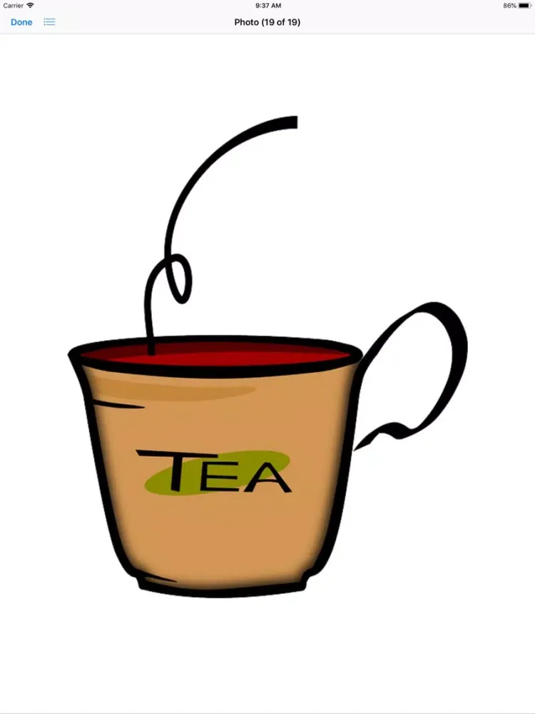 Screenshot di Teacup Sticker Pack iPad 