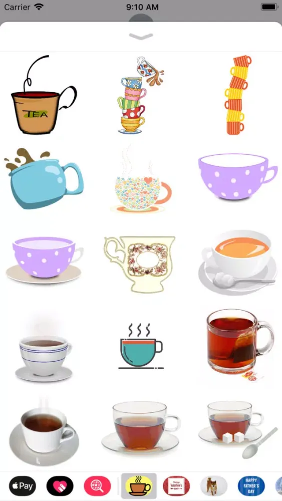 Screenshot di Teacup Sticker Pack